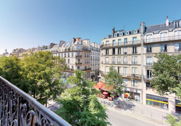 louer bureau avec vue terrasse a paris 3 eme